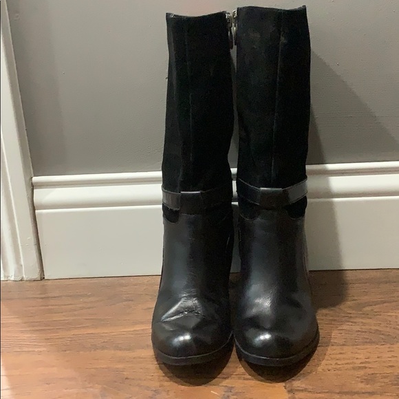 Circa Joan & David Xenobia black leather boots - Picture 2 of 8